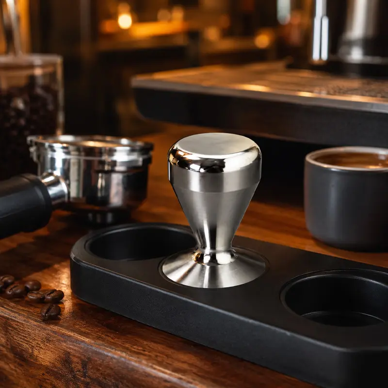 Coffee Tamper Profesional en Acero Inoxidable