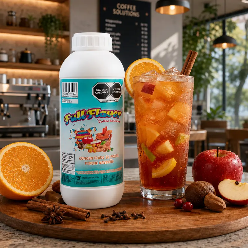 Concentrado de Fruta Natural Sabor Ponche Navideño | Full Flavor