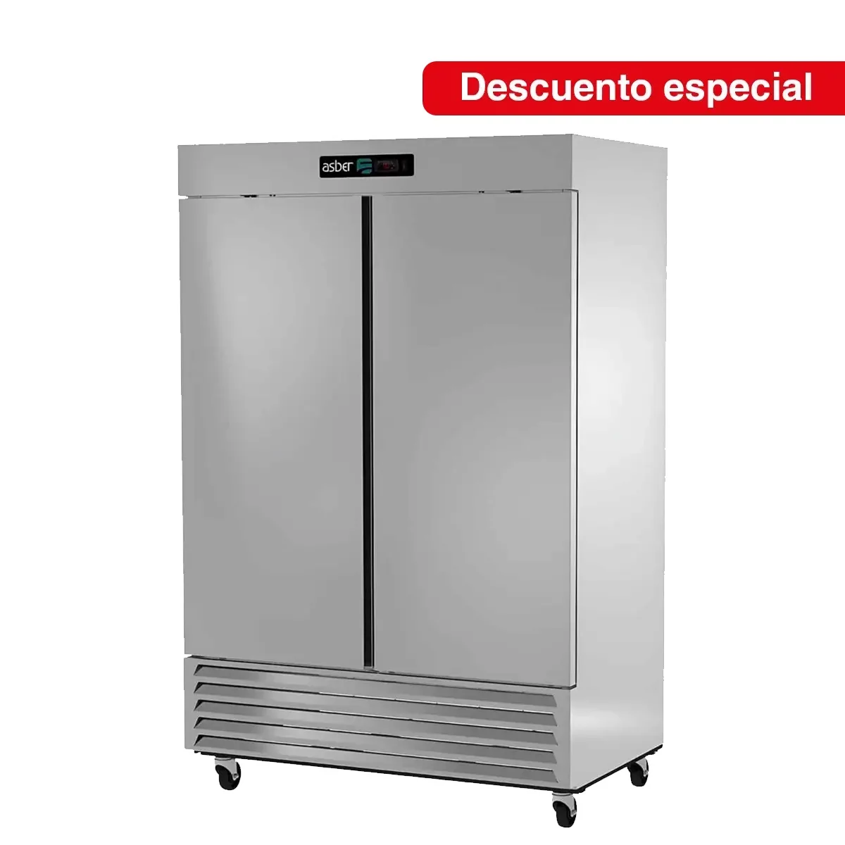 Congelador Industrial 49” 2 Puertas Acero Inoxidable ARF-49-H | Comercial