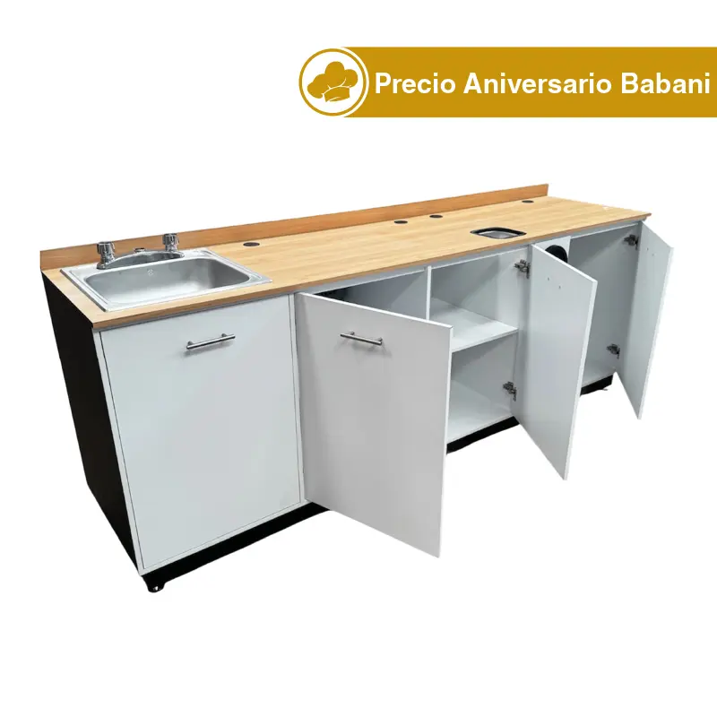 Contrabarra para Cafetería y Bizcochería 2.40 Chambery | OWLIE