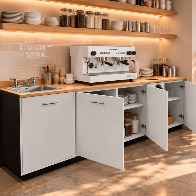 Contrabarra para Cafetería y Bizcochería 2.40 Chambery | OWLIE