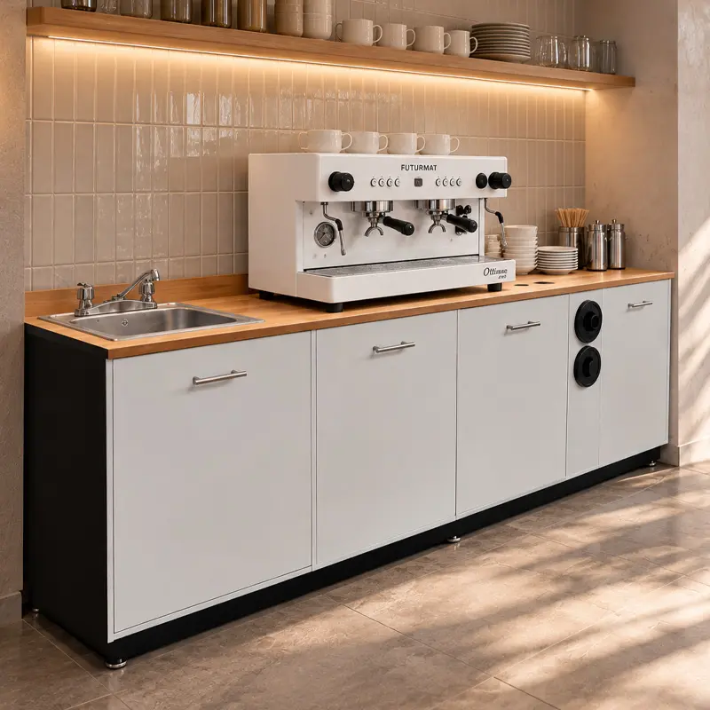 Contrabarra para Cafetería y Bizcochería 2.40 Chambery | OWLIE