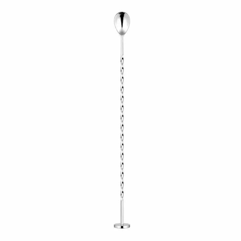 Cuchara para Coctelería Plateada 29.6 cm | Bar Spoon Profesional
