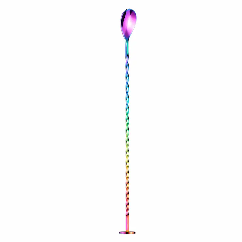 Cuchara para Coctelería Tornasol 29.6 cm | Bar Spoon Profesional