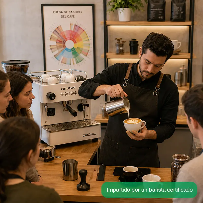 Curso Práctico de Arte Latte | Coffee Solutions