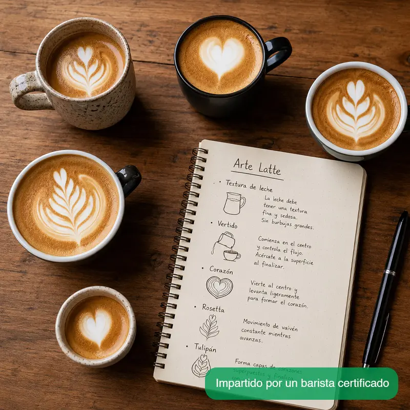 Curso Práctico de Arte Latte | Coffee Solutions