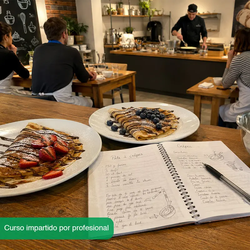 Curso Profesional para Elaboración de Crepas | Coffee Solutions