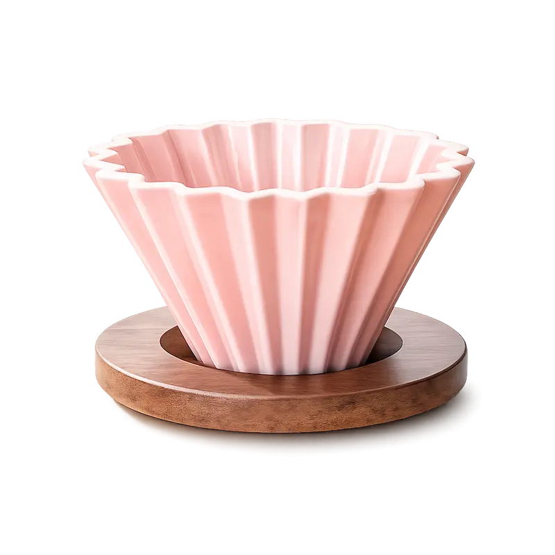 Dripper de Cerámica V60 Rosa (Pink) | Coffee Dripper Pour Over
