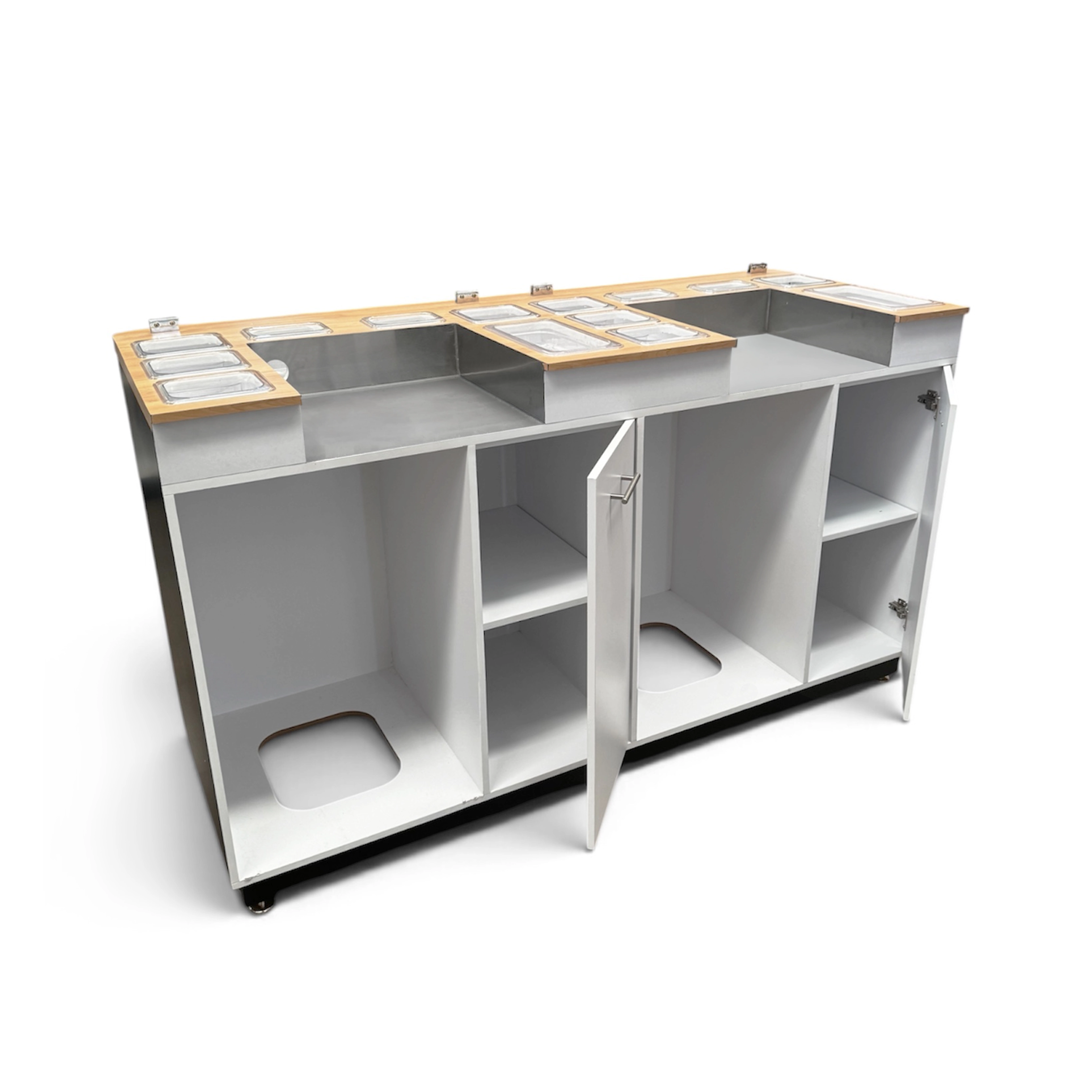 Estación Doble para Crepas 220 V | OWLIE 180 cm