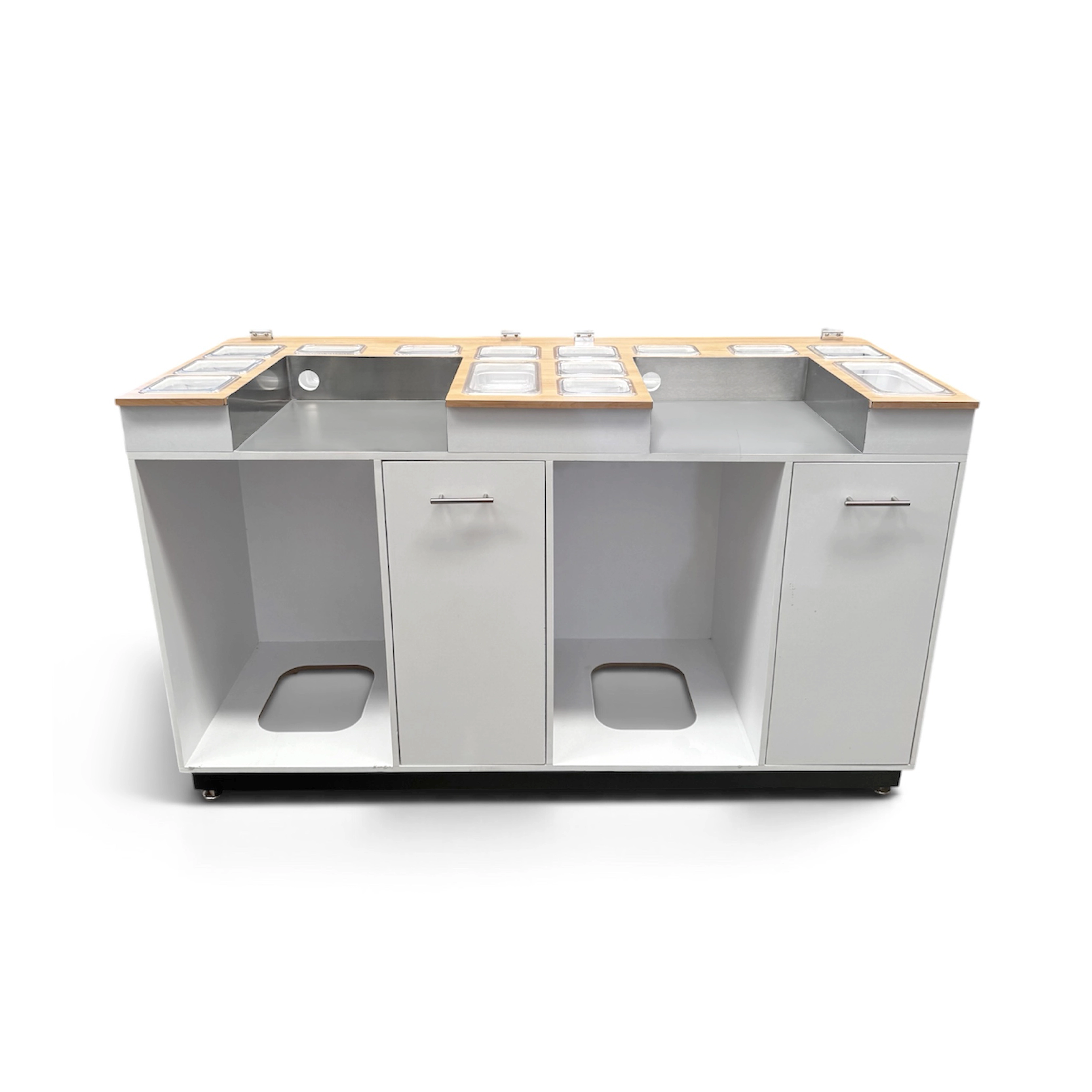 Estación Doble para Crepas 220 V | OWLIE 180 cm