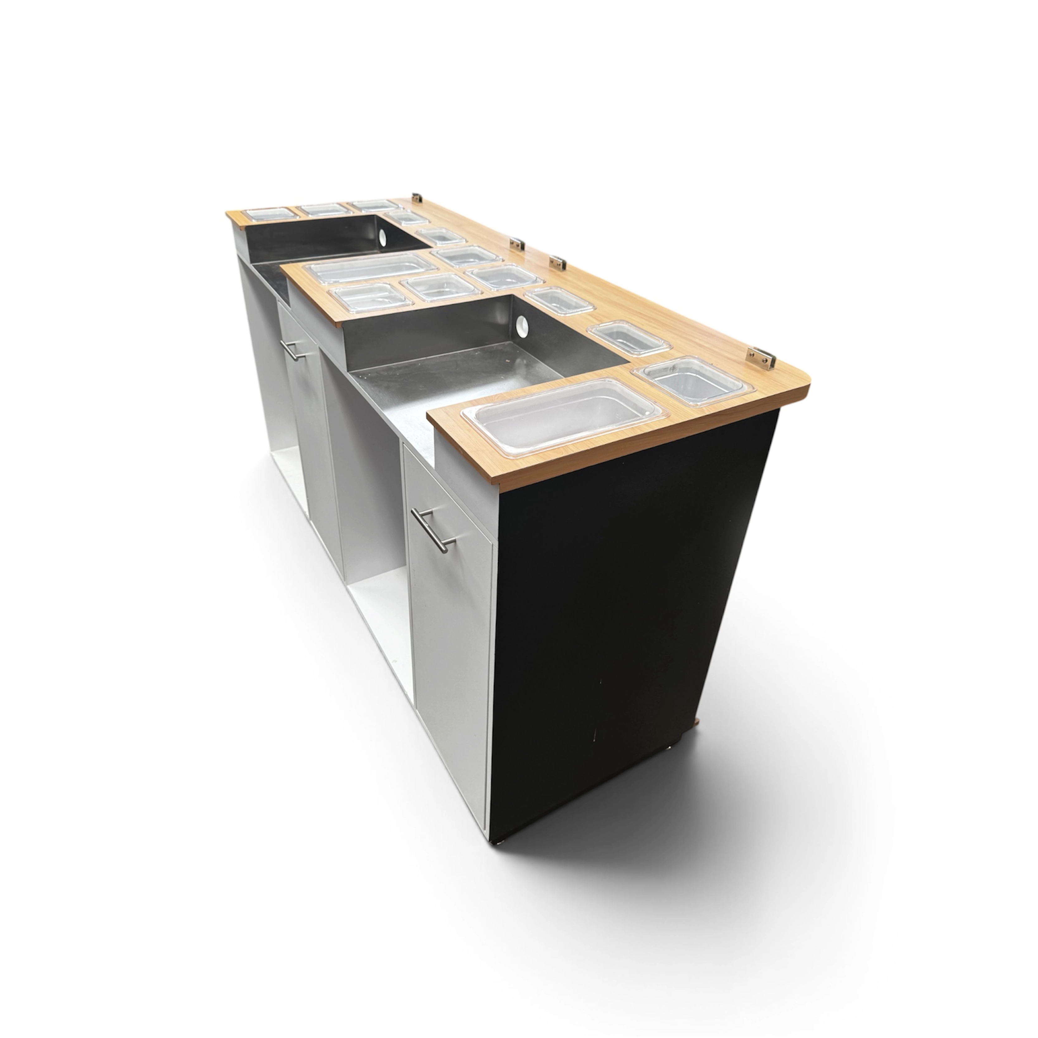 Estación Doble para Crepas 220 V | OWLIE 180 cm