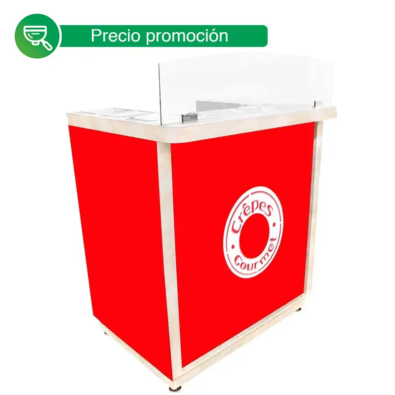 Estacion de Crepas Sencilla 110V Linea SHELLY 