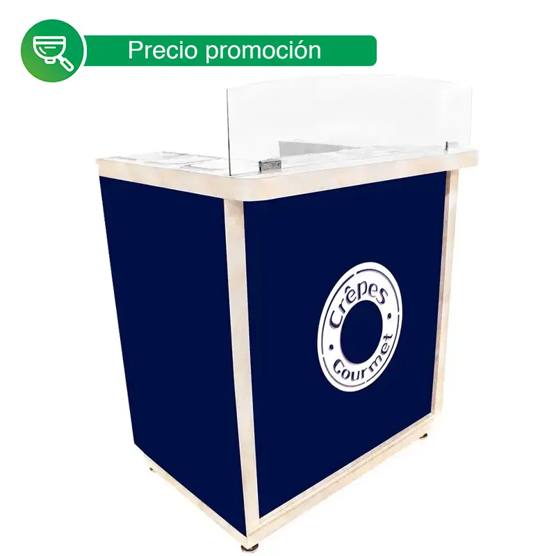 Estacion de Crepas Sencilla 220V Linea SHELLY 