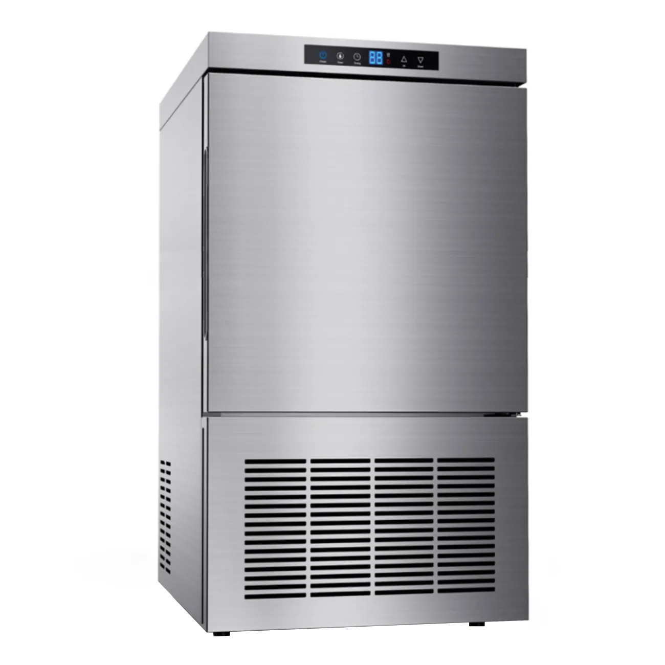 Máquina de Hielo Industrial en Cubos 60 kg por Día – 120 V