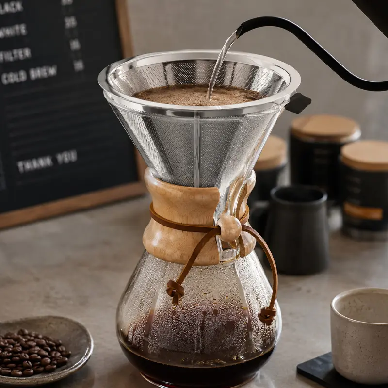 Filtro de Aluminio Para Cafetera Chemex 400ml