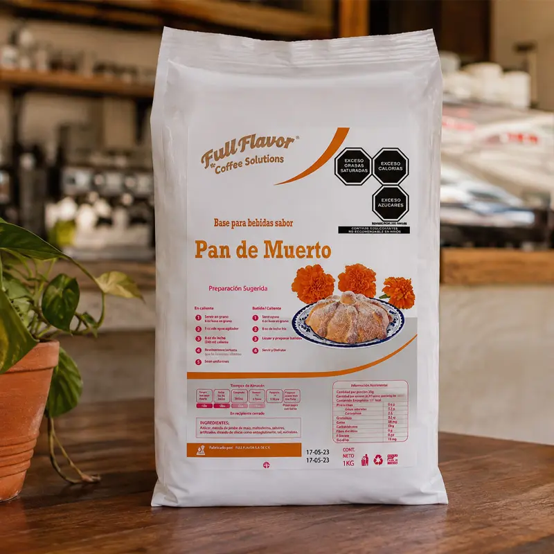 Polvo Pan de Muerto 1 kg | Base para Frappé y Bebidas