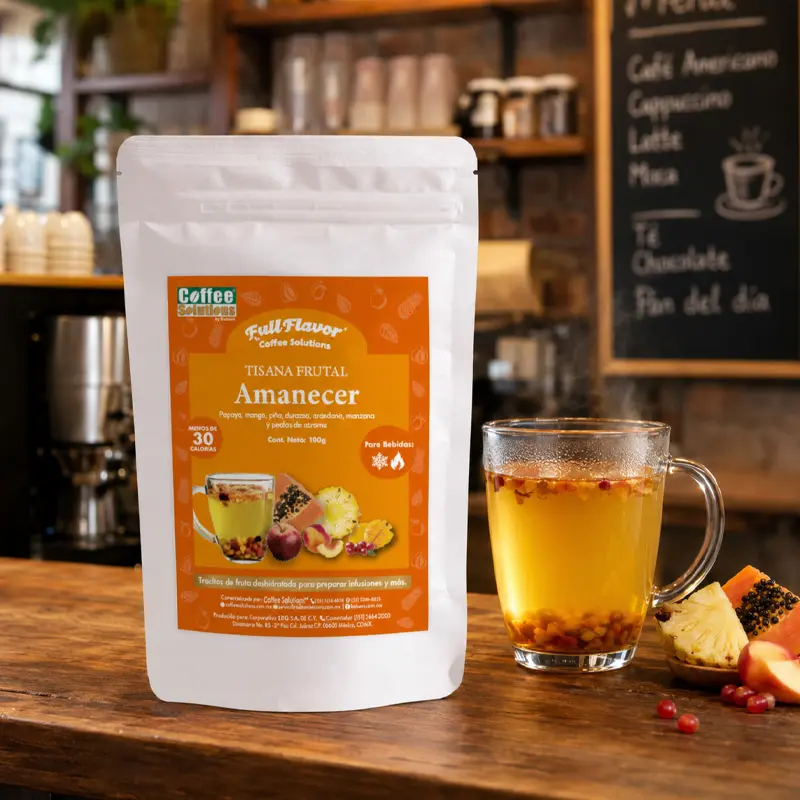Tisana Frutal Full Flavor Sabor Amanecer – Bolsa de 100g