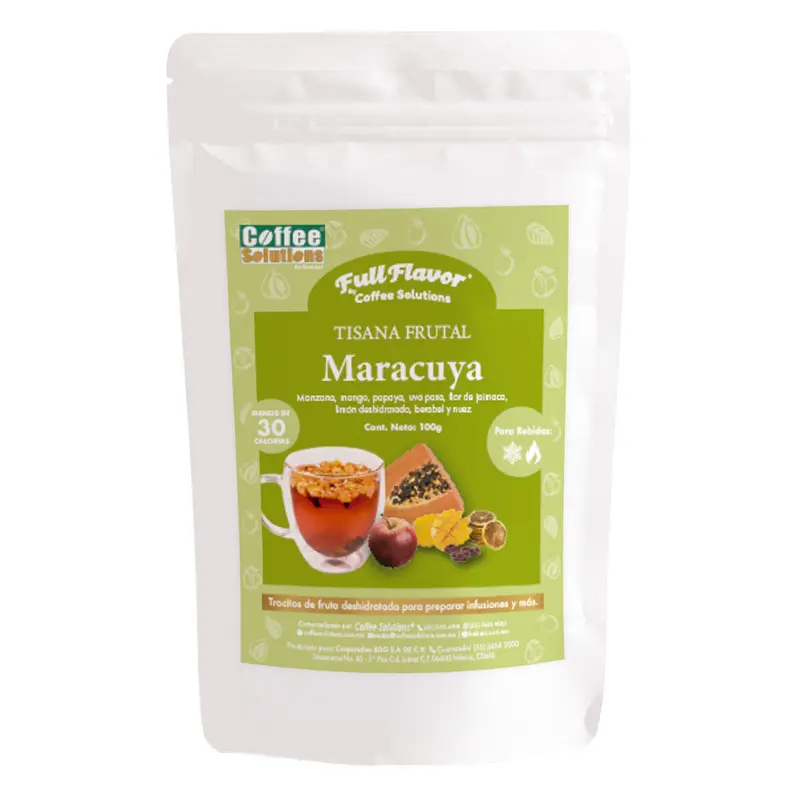 Tisana Frutal Full Flavor Sabor Maracuya – Bolsa de 100g