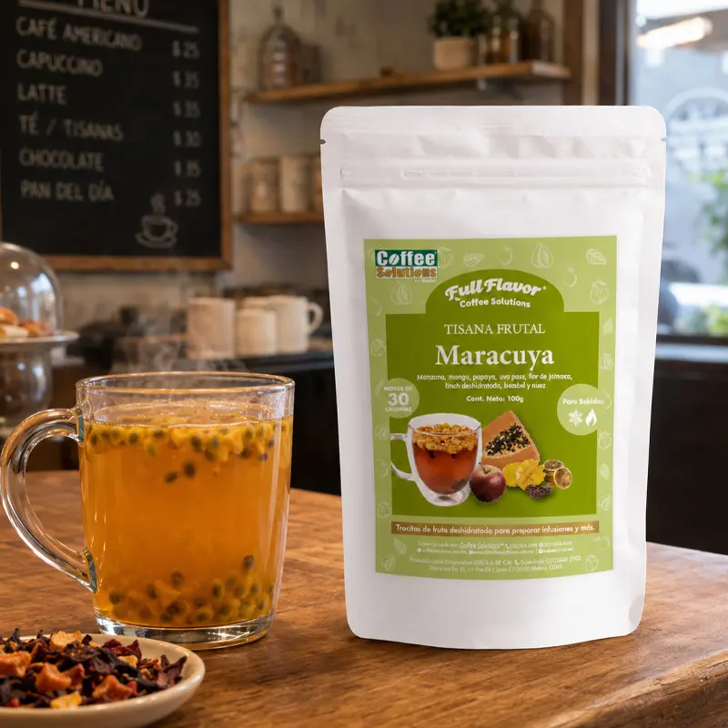 Tisana Frutal Full Flavor Sabor Maracuya – Bolsa de 100g