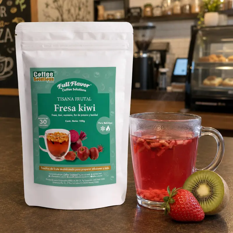 Tisana Frutal Full Flavor Sabor Fresa Kiwi – Bolsa de 100 g