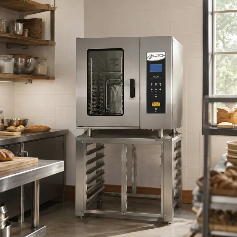 Horno panadero de convección para 8 charolas San-Son