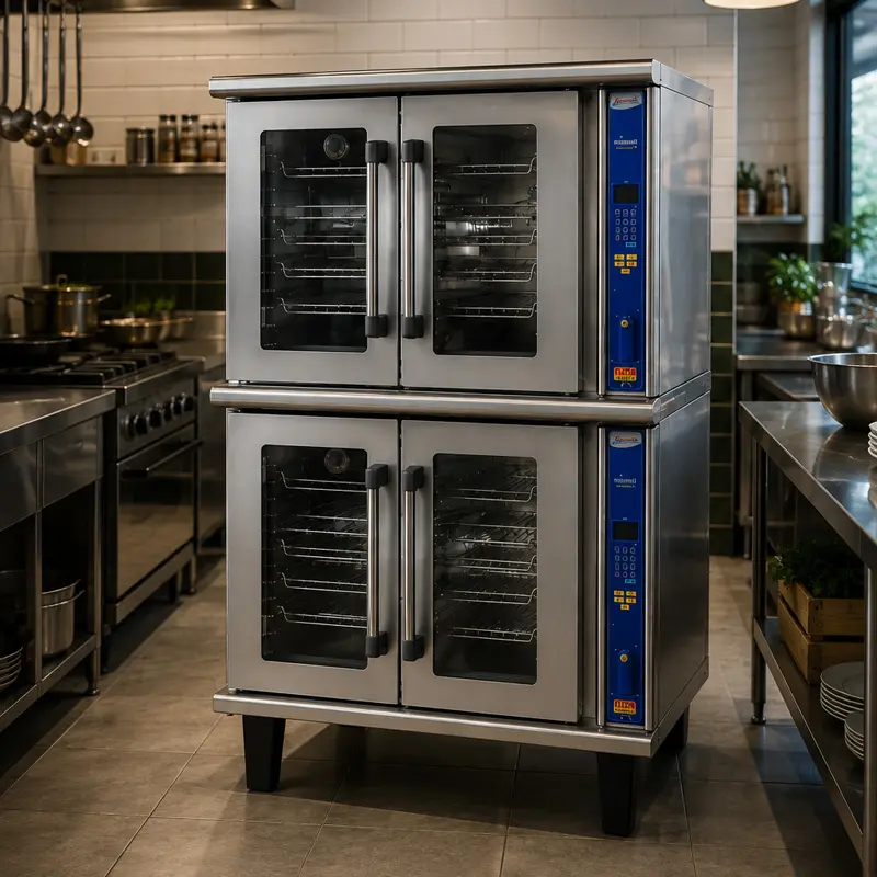 Horno de Convección a Gas Computarizado Duplex San-Son HCU Duplex
