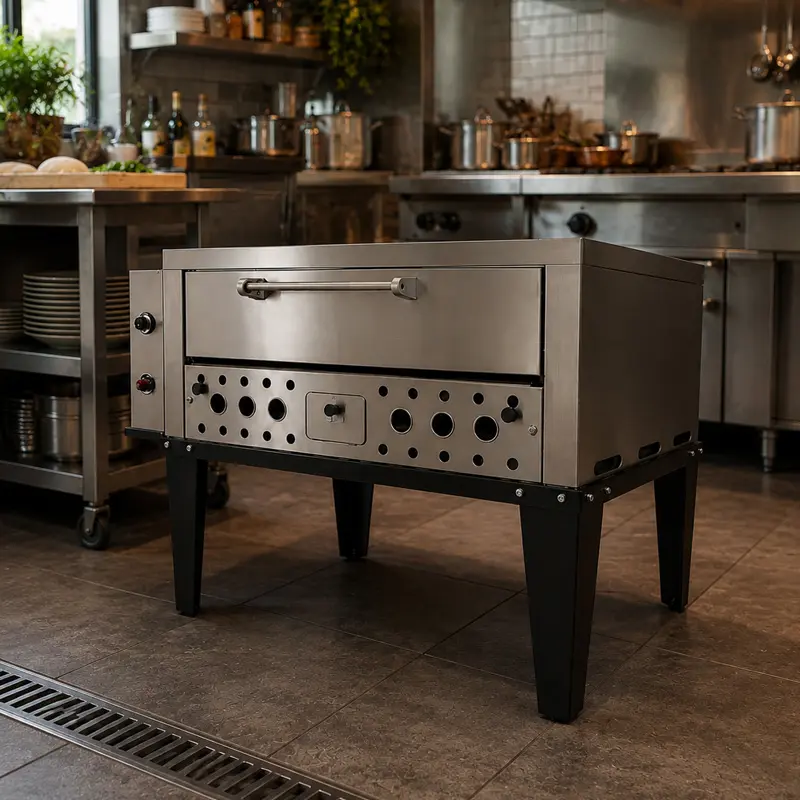 Horno Pizzero Comercial San-Son ZPRZ | Horno Industrial a Gas Para Pizza
