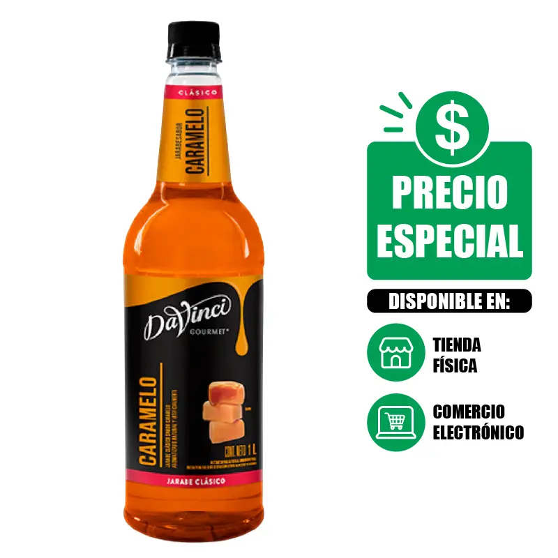 Jarabe Caramelo DaVinci Gourmet 1 Litro