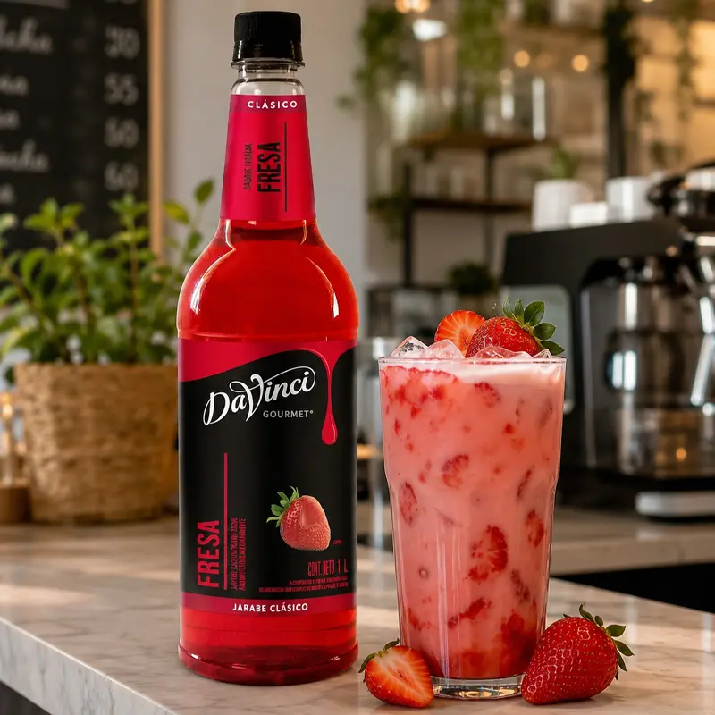 Jarabe Fresa DaVinci Gourmet 1 Litro