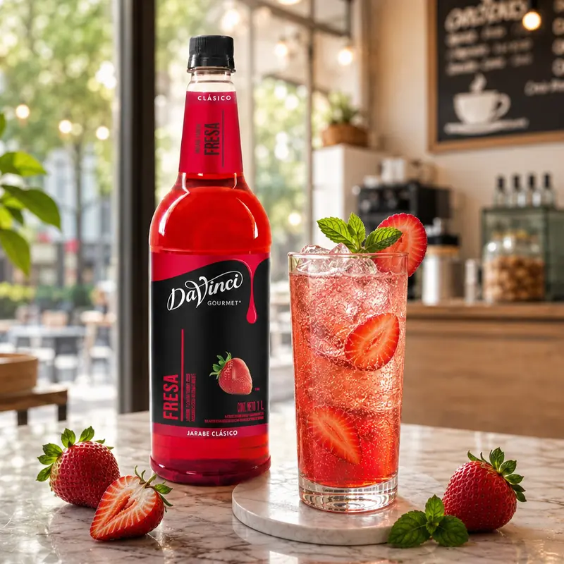 Jarabe Fresa DaVinci Gourmet 1 Litro