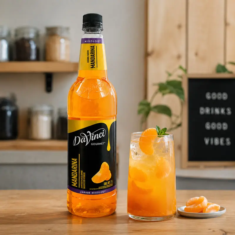 Jarabe Sabor Mandarina 1 Litro - DaVinci Gourmet