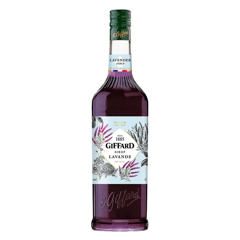 Jarabe Sabor Lavanda 1Lts. Jarabes GIFFARD