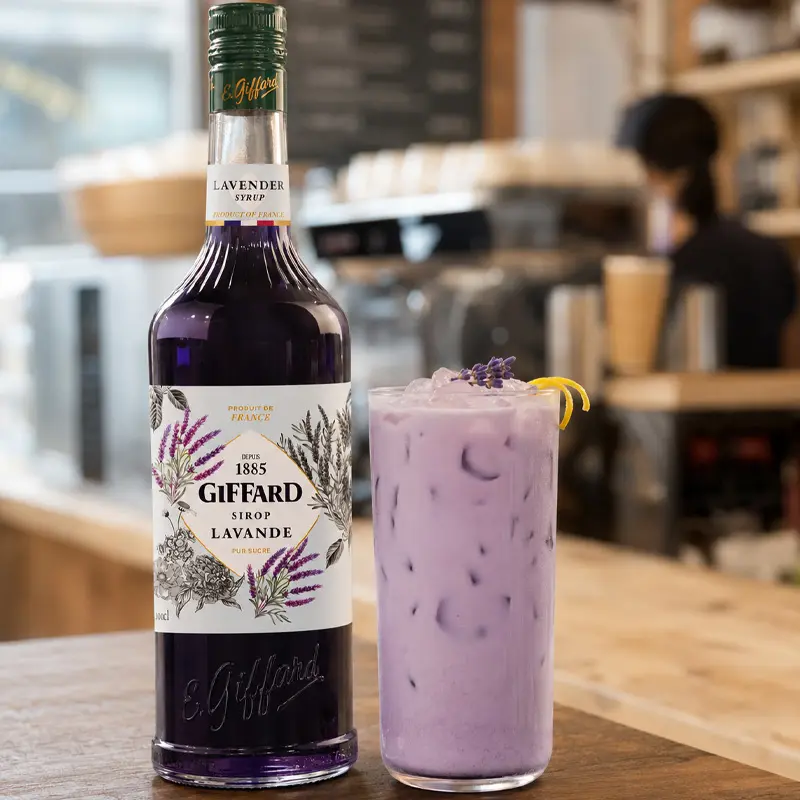 Jarabe Sabor Lavanda 1Lts. Jarabes GIFFARD