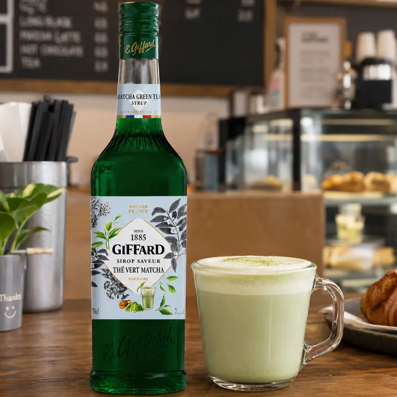 Jarabe Giffard Sabor Matcha 700 ml. Jarabes GIFFARD
