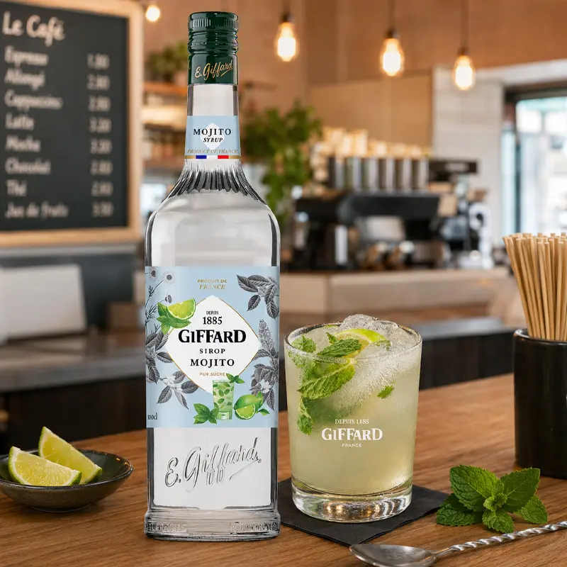 Jarabe Sabor Mojito 1Lts. Jarabes GIFFARD