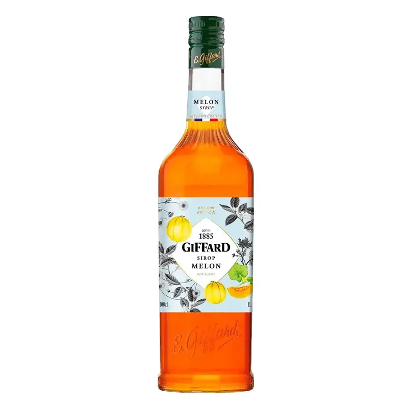 Jarabe Giffard Sabor Melón – Botella de 1 Litro