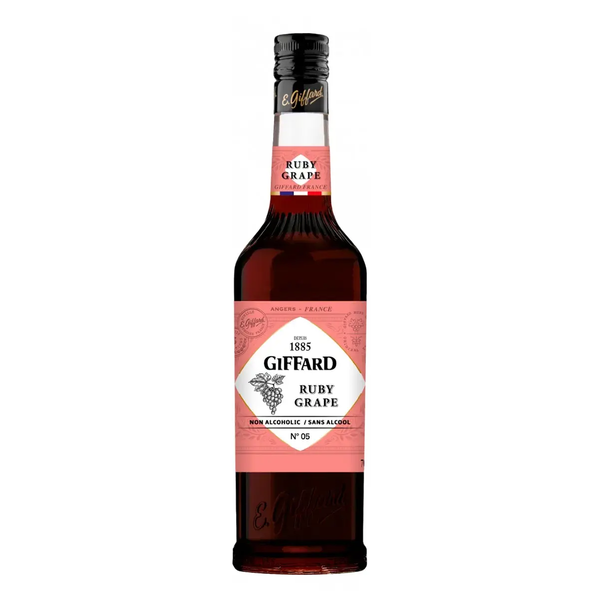 Jarabe Giffard Ruby Grape Sin Alcohol (Uva Roja) – Botella de 700 ml