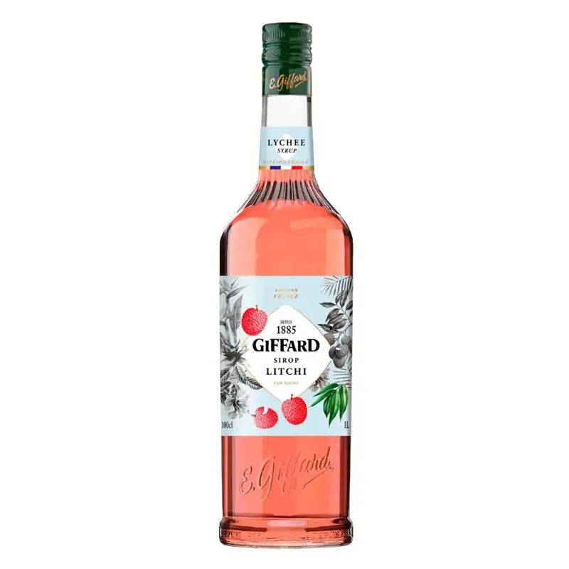 Jarabe Sabor Litchi 1 Litro. Jarabes GIFFARD
