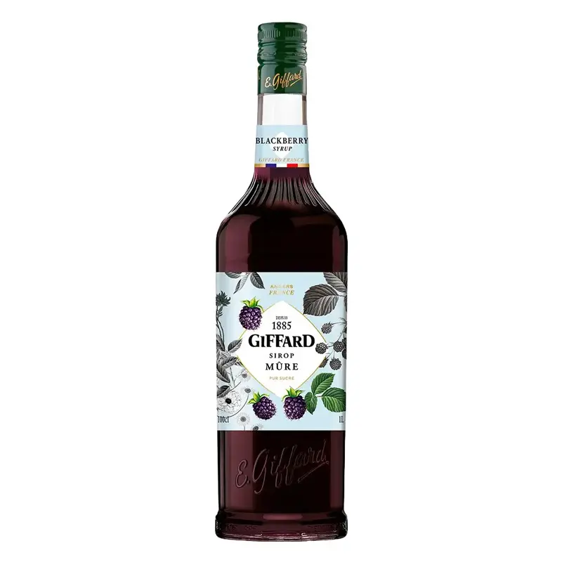 Jarabe Sabor Mora 1 Litro. Jarabes GIFFARD