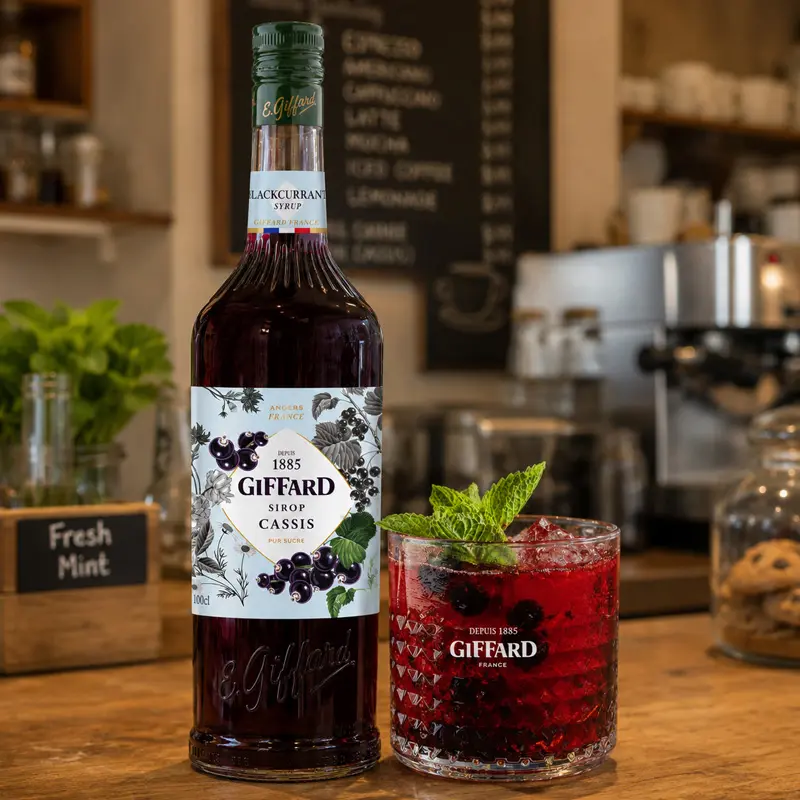 Jarabe Sabor Grosella 1 Litro. Jarabes GIFFARD