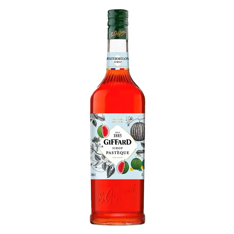 Jarabe Giffard Sabor Sandía – Botella de 1 Litro