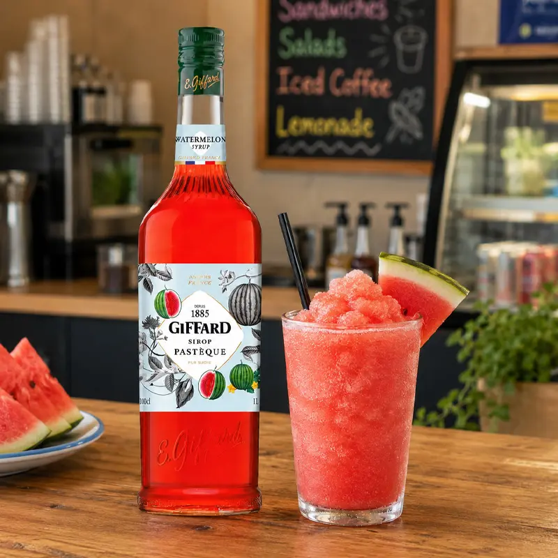 Jarabe Giffard Sabor Sandía – Botella de 1 Litro