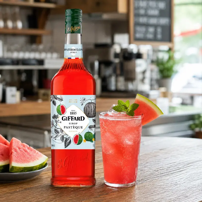 Jarabe Giffard Sabor Sandía – Botella de 1 Litro