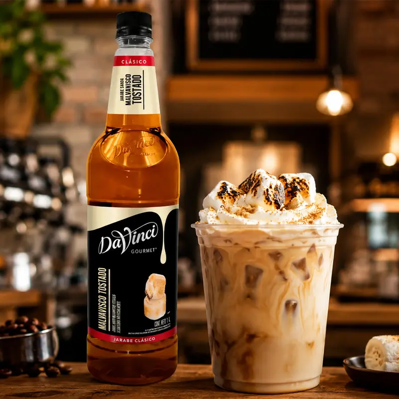Jarabe DaVinci Gourmet Sabor Malvavisco Tostado 1 Litro