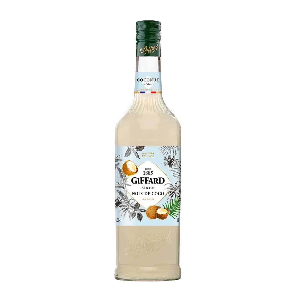 Jarabe Sabor Coco 1 Litro. Jarabes GIFFARD