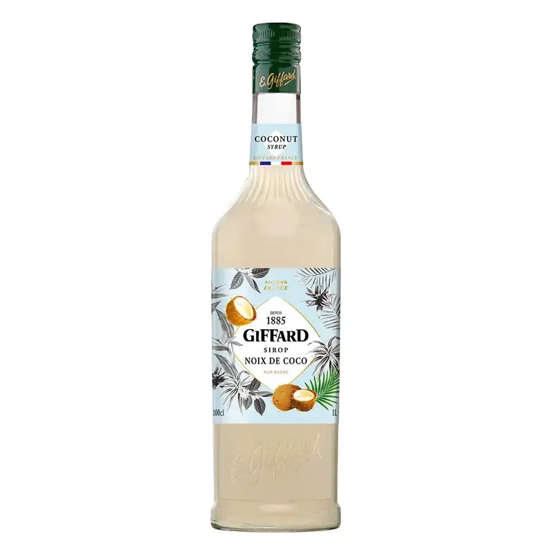 Jarabe Sabor Coco 1 Litro. Jarabes GIFFARD