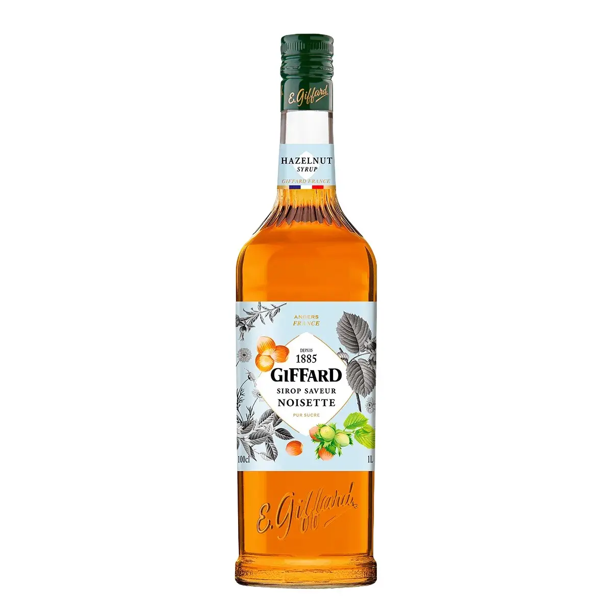 Jarabe Sabor Avellana 1 Litro. Jarabes GIFFARD