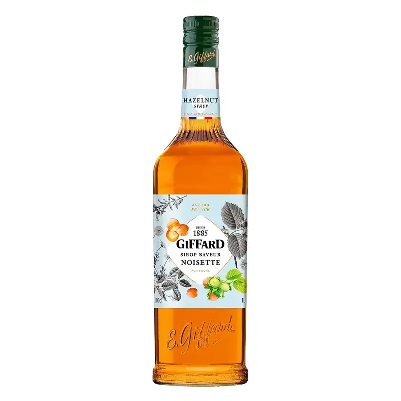 Jarabe Sabor Avellana 1 Litro. Jarabes GIFFARD