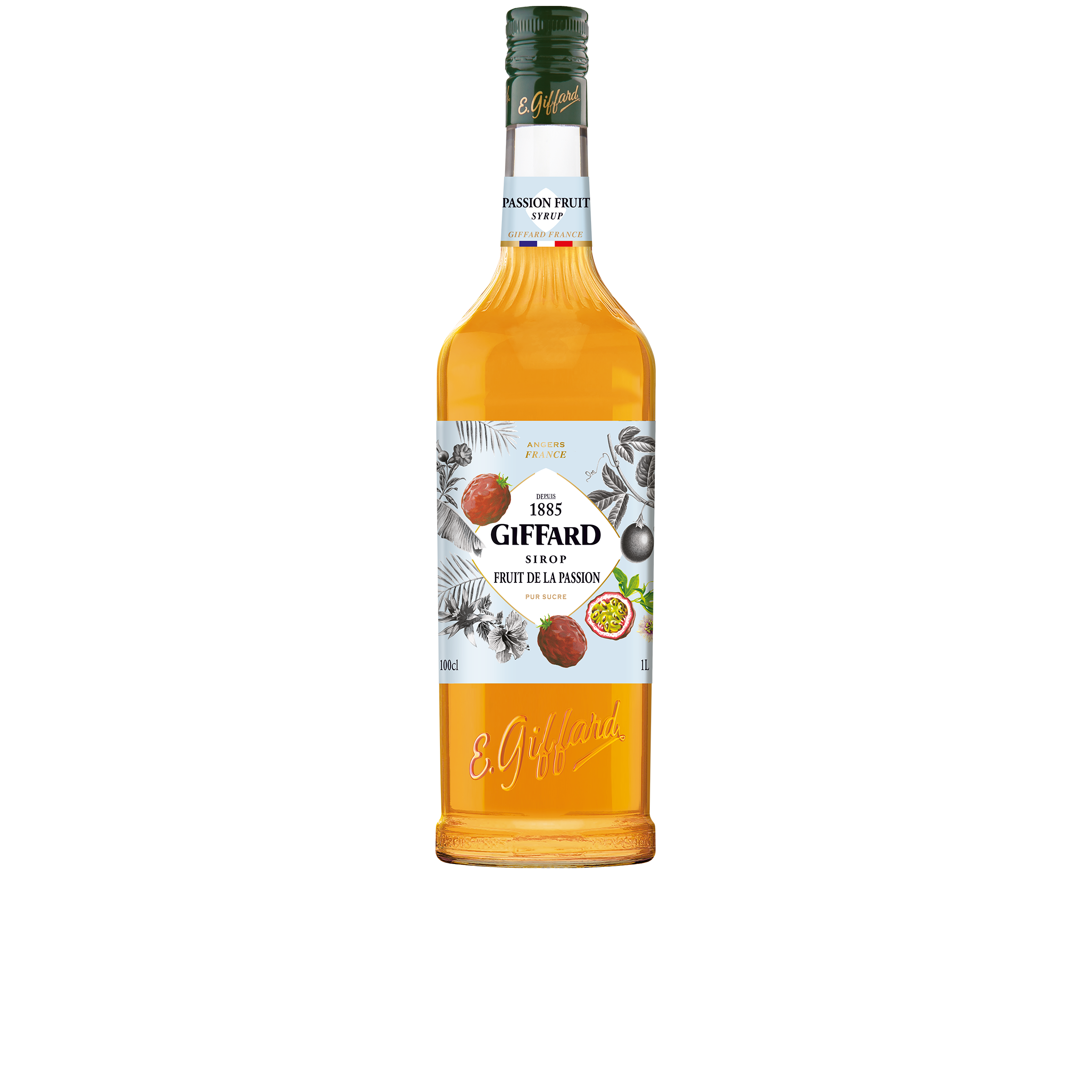 Jarabe Sabor Frutas de la Pasion 1 Litro. Jarabes GIFFARD
