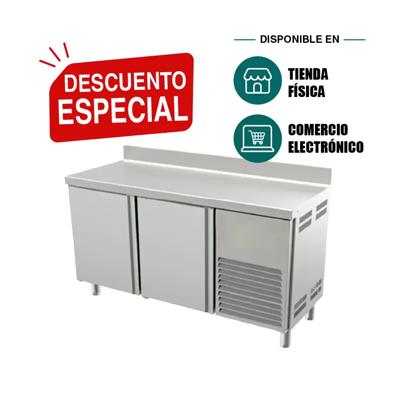 Mesa Refrigerada de Trabajo Asber ASTR-60 | Mesa Refrigerada Industrial